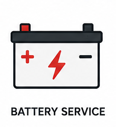 it show battry icon